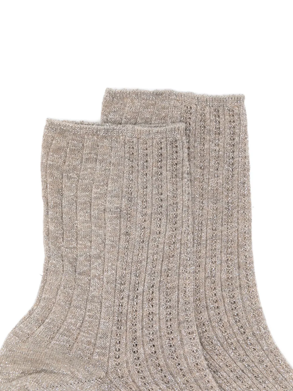  Alto Embroidered-logo Socks - Neutrals 