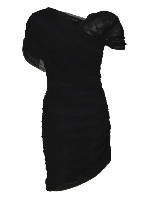 CHIARA BONI La Petite Robe draped asymmetric mini dress