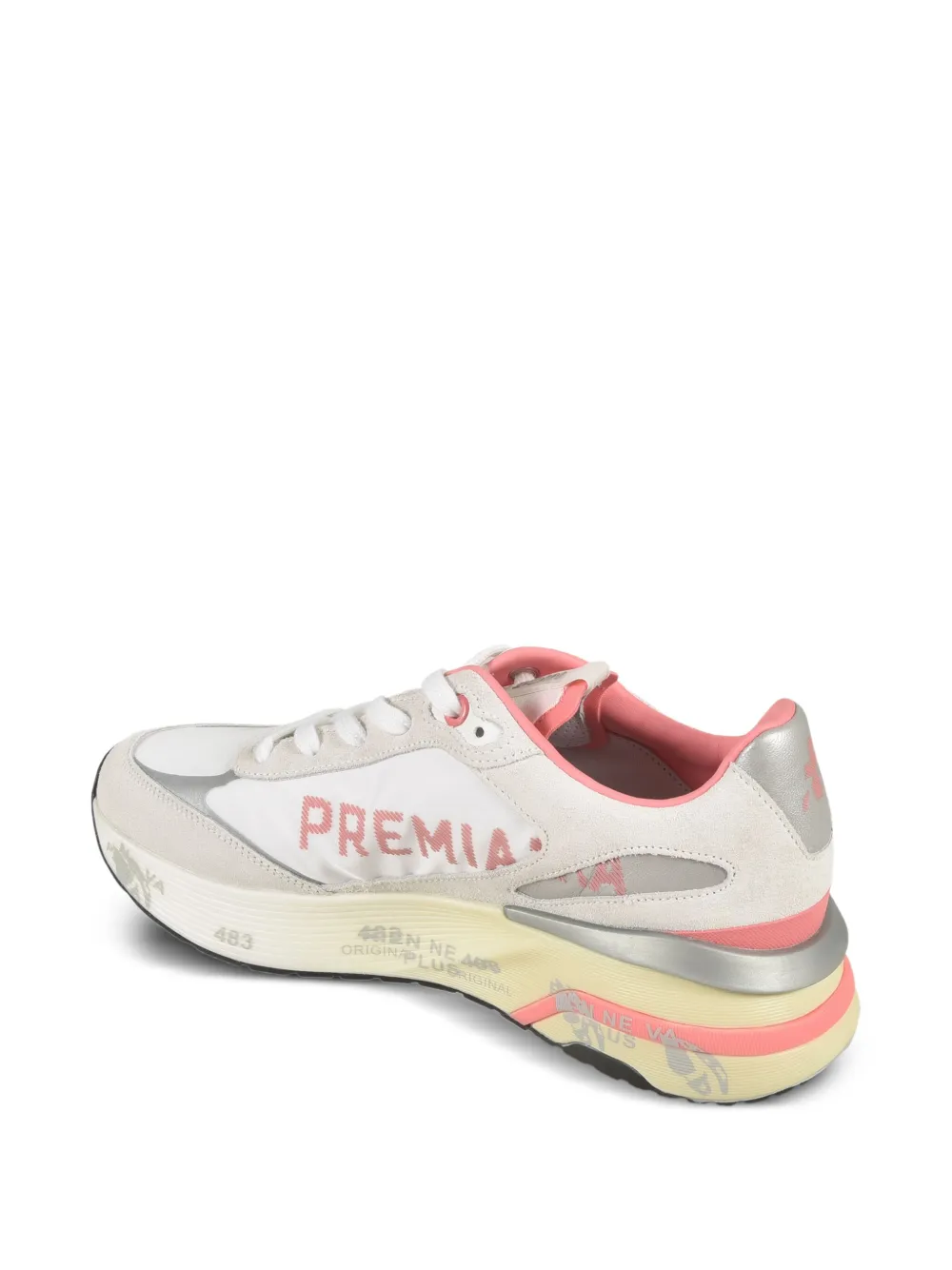 Premiata Moerund panelled sneakers White