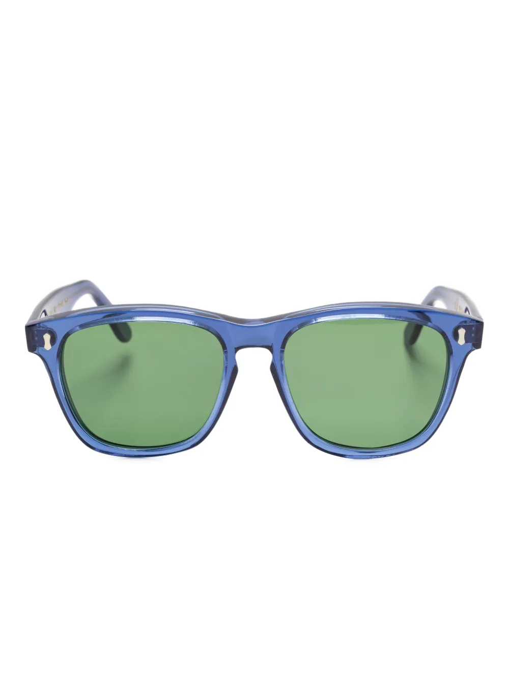 Family Affair Zonnebril met vierkant montuur Blauw