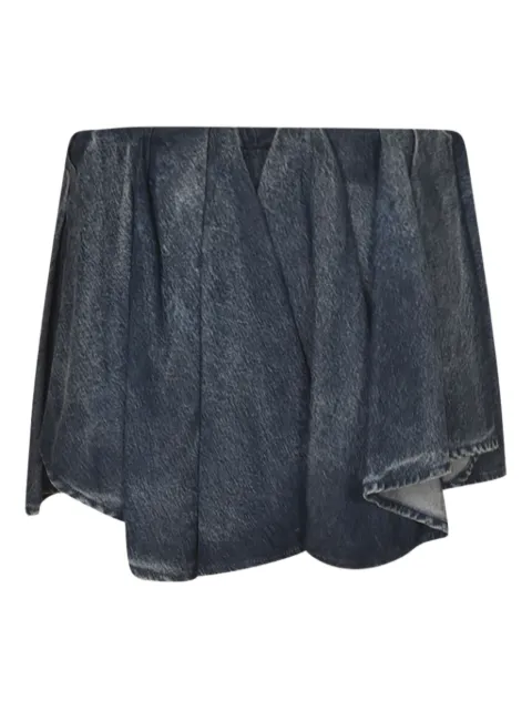 Diesel De-Ria-Fsg denim mini skirt