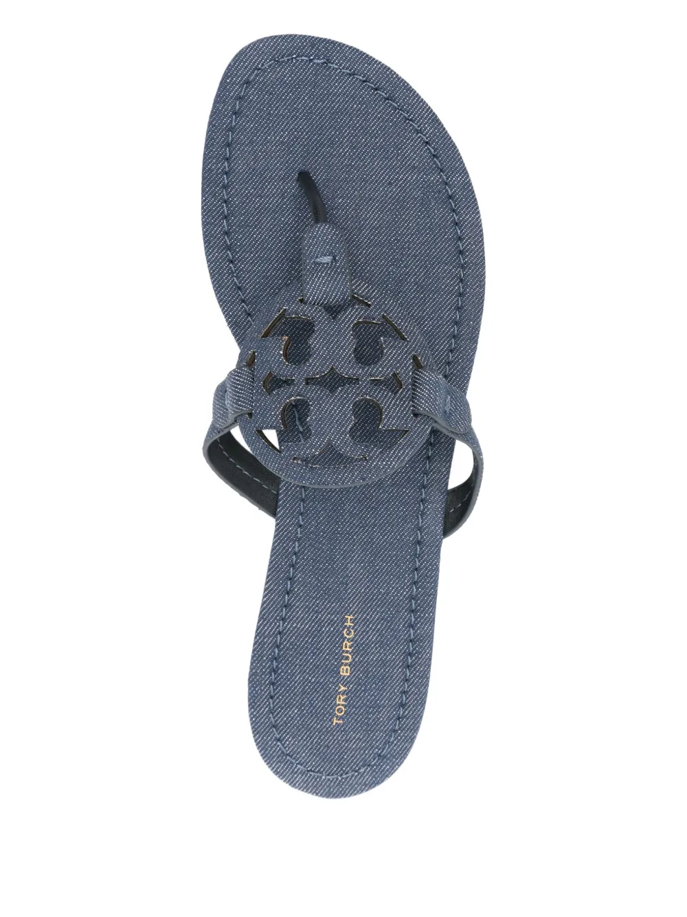 Tory Burch Miller double-T sandals Blue