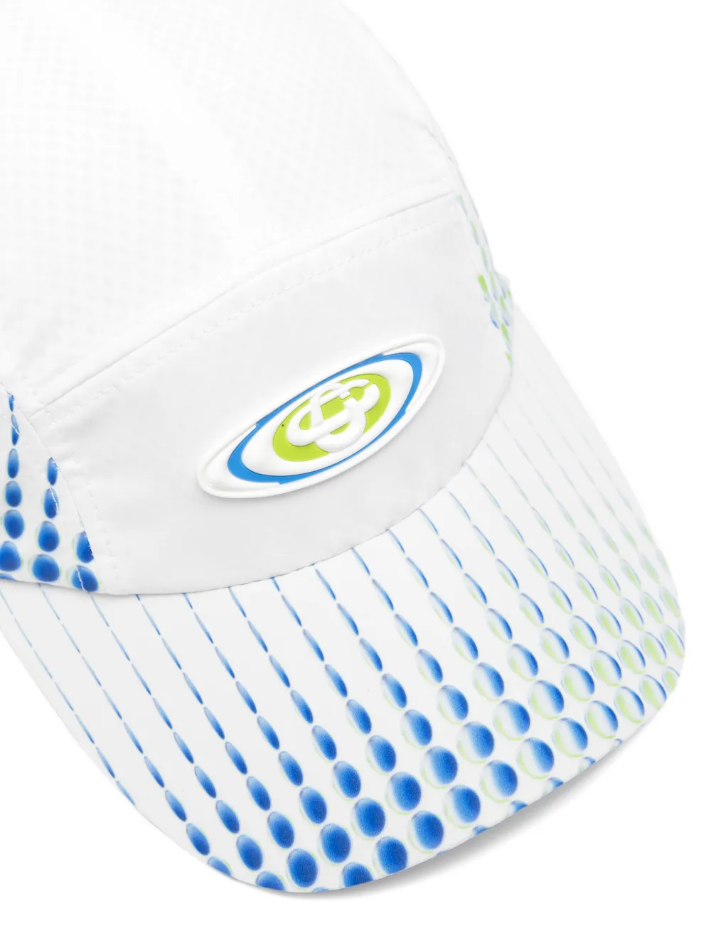 Casablanca Honkbalpet met logopatch Wit