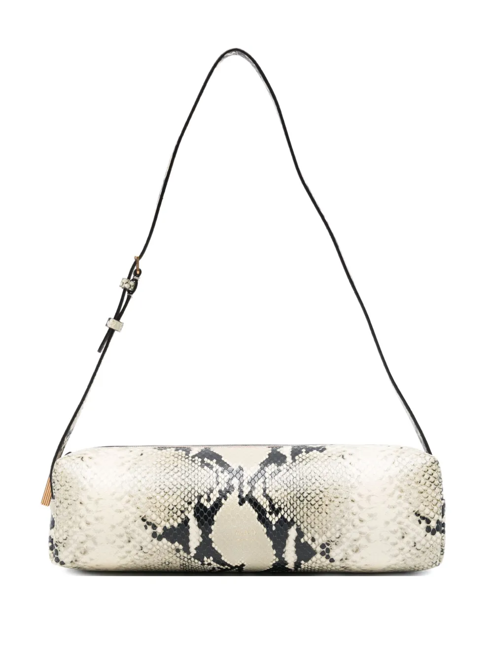 KHAITE snakeskin cylindrical shoulder bag | Neutrals | Image 1