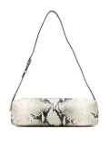KHAITE snakeskin cylindrical shoulder bag - Neutrals