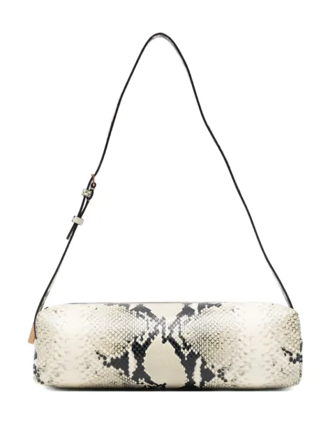 KHAITE Kye python-embossed leather shoulder bag