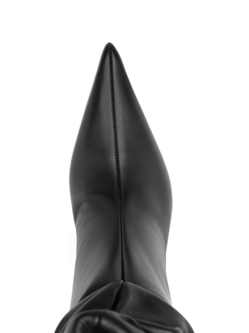 Amina Muaddi Anok Heeled Ankle Boots In Black