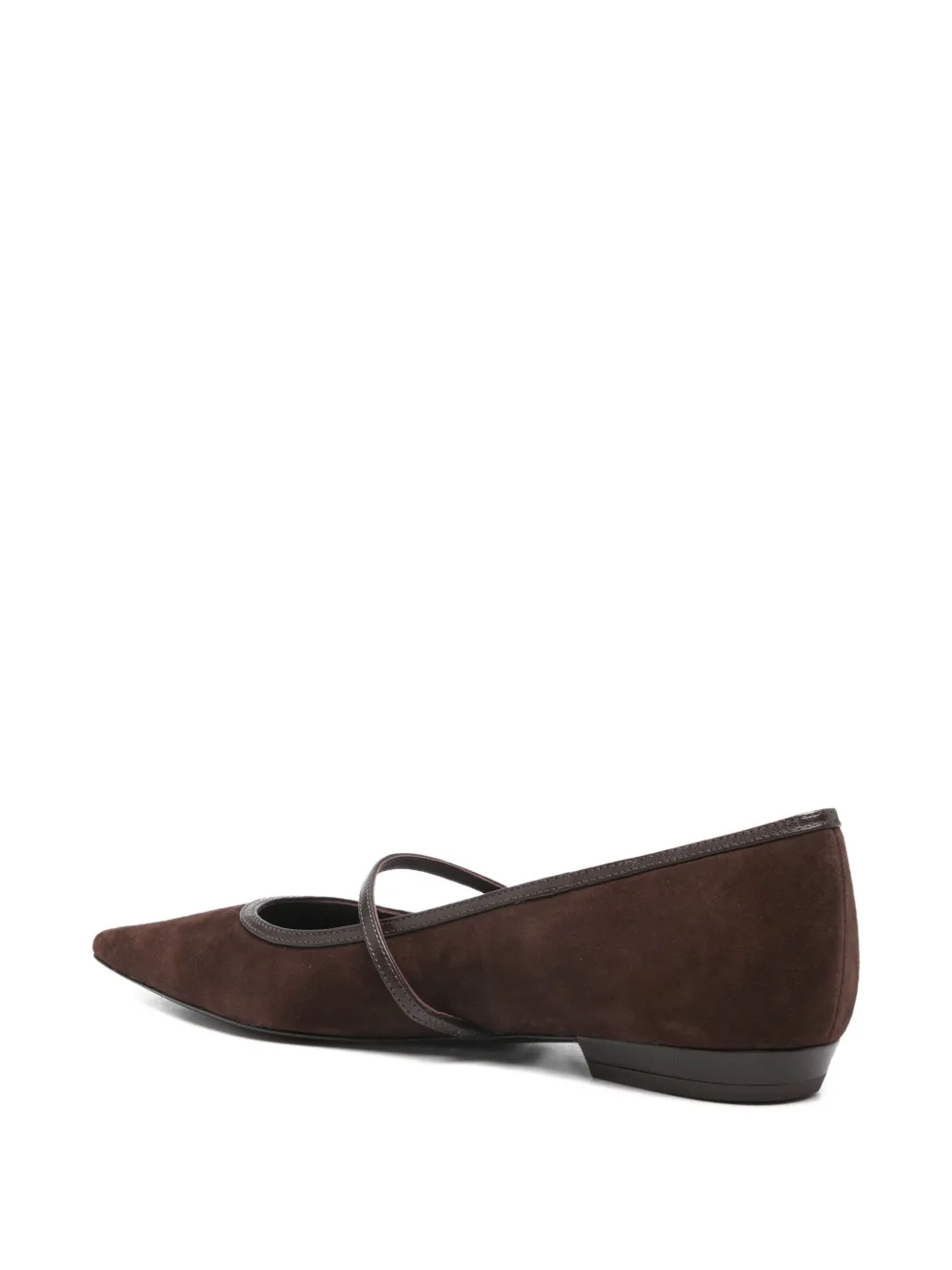 Tory Burch suede ballet flats 200 DARK COCOA DARK COCOA