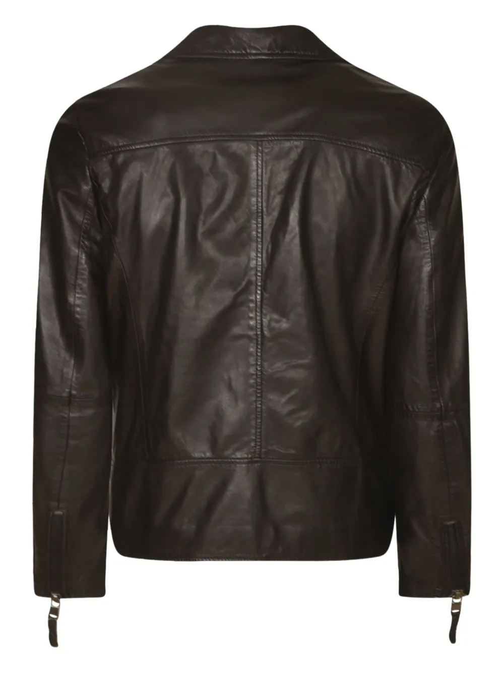 Sword Leren bikerjack Bruin