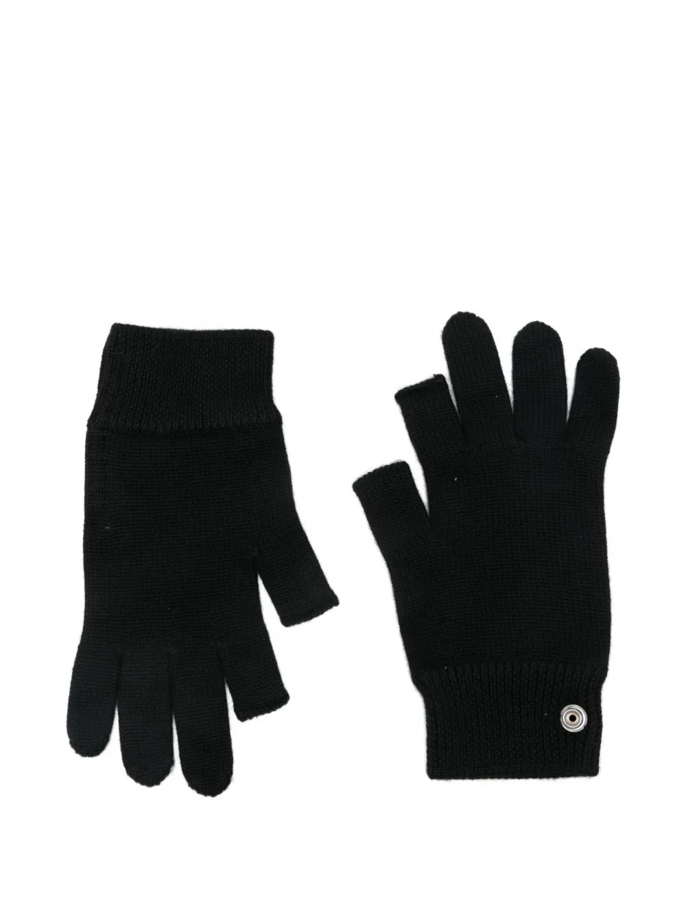 Rick Owens Kasjmier handschoenen - Zwart