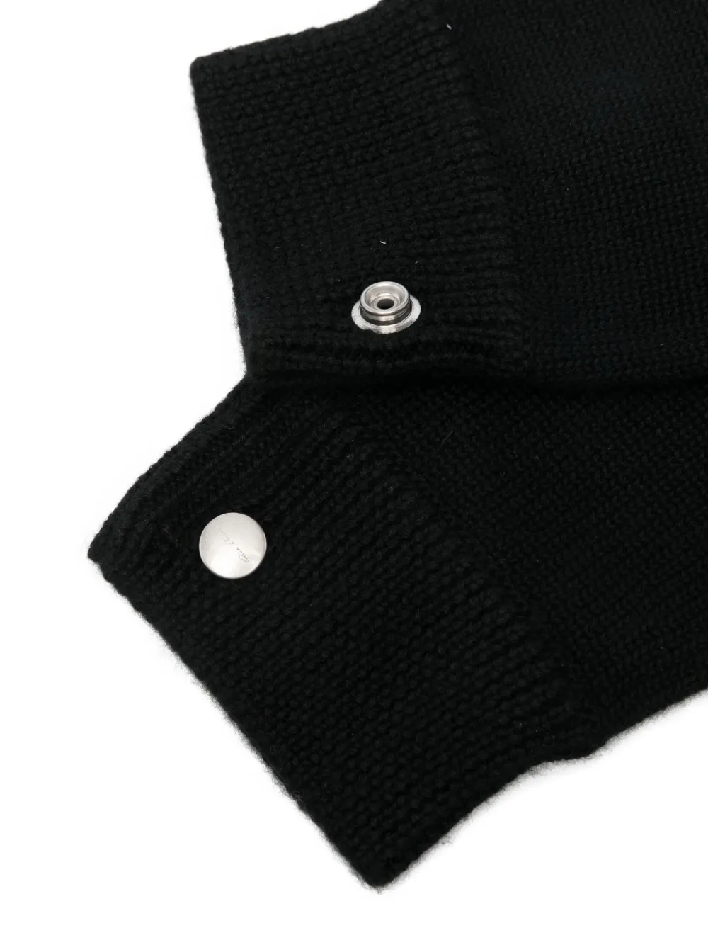 Rick Owens Kasjmier handschoenen Zwart