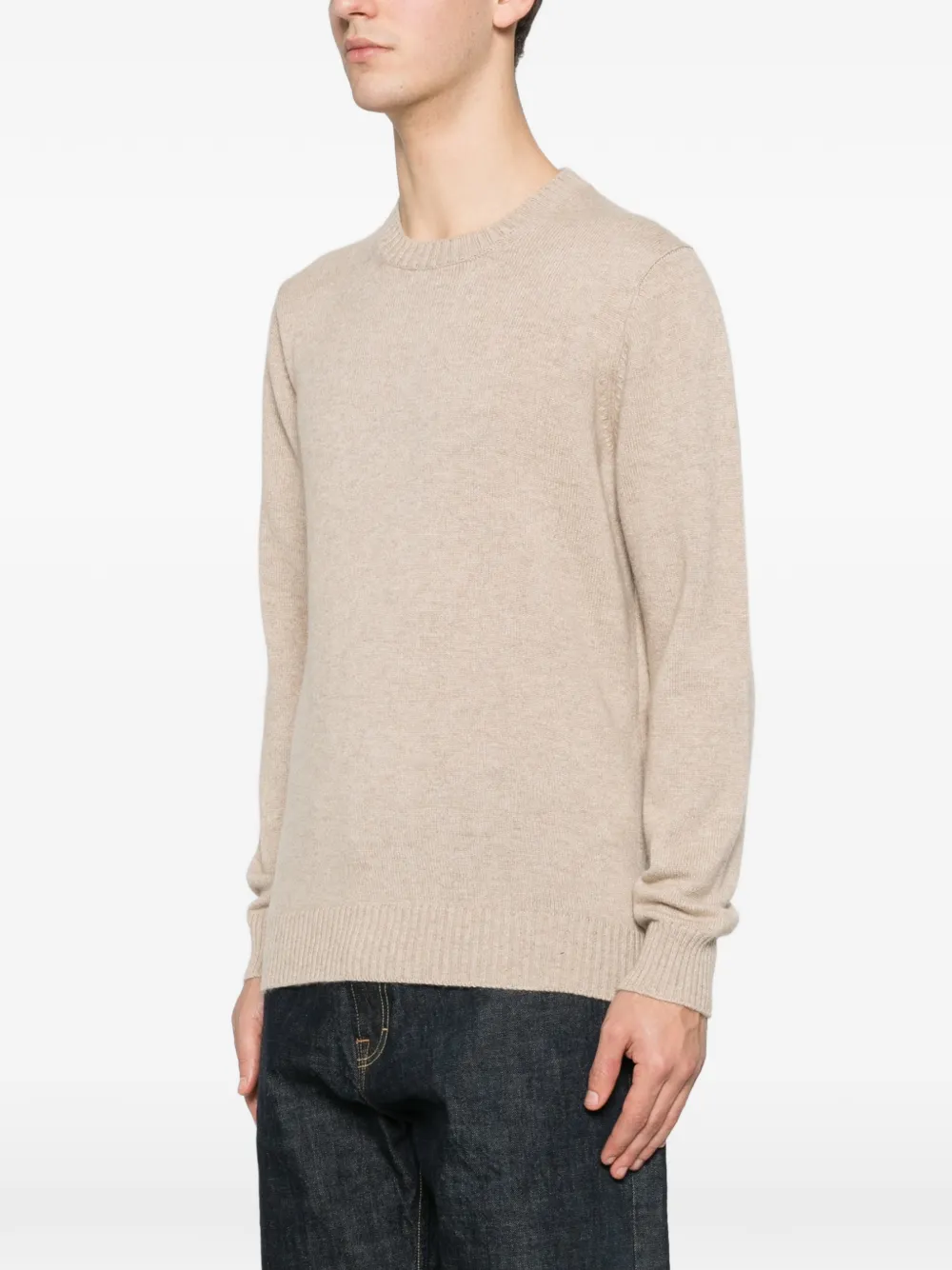  Kangra Ribbed Sweater - Neutrals 