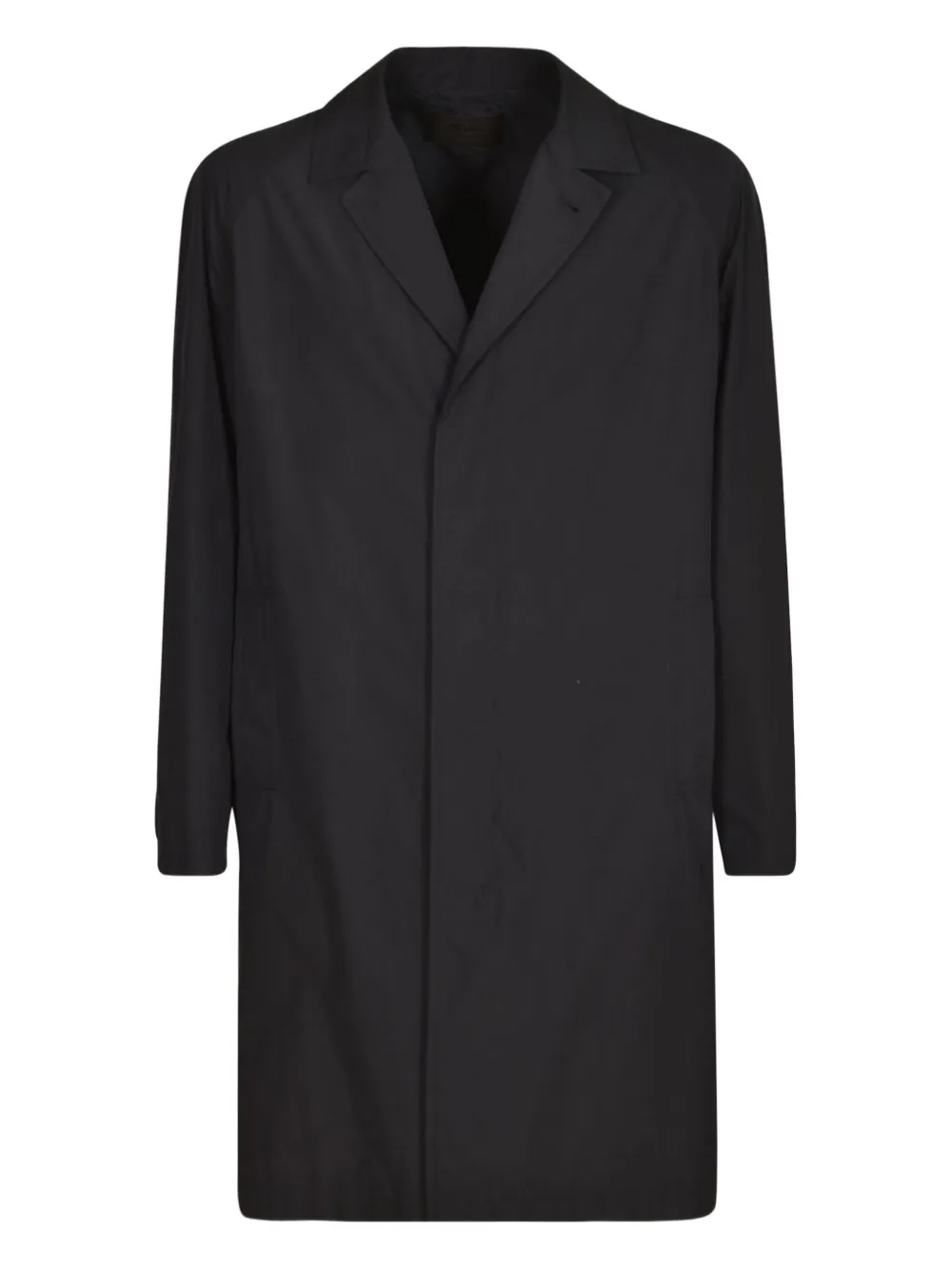Prada lapel-collar coat Blauw