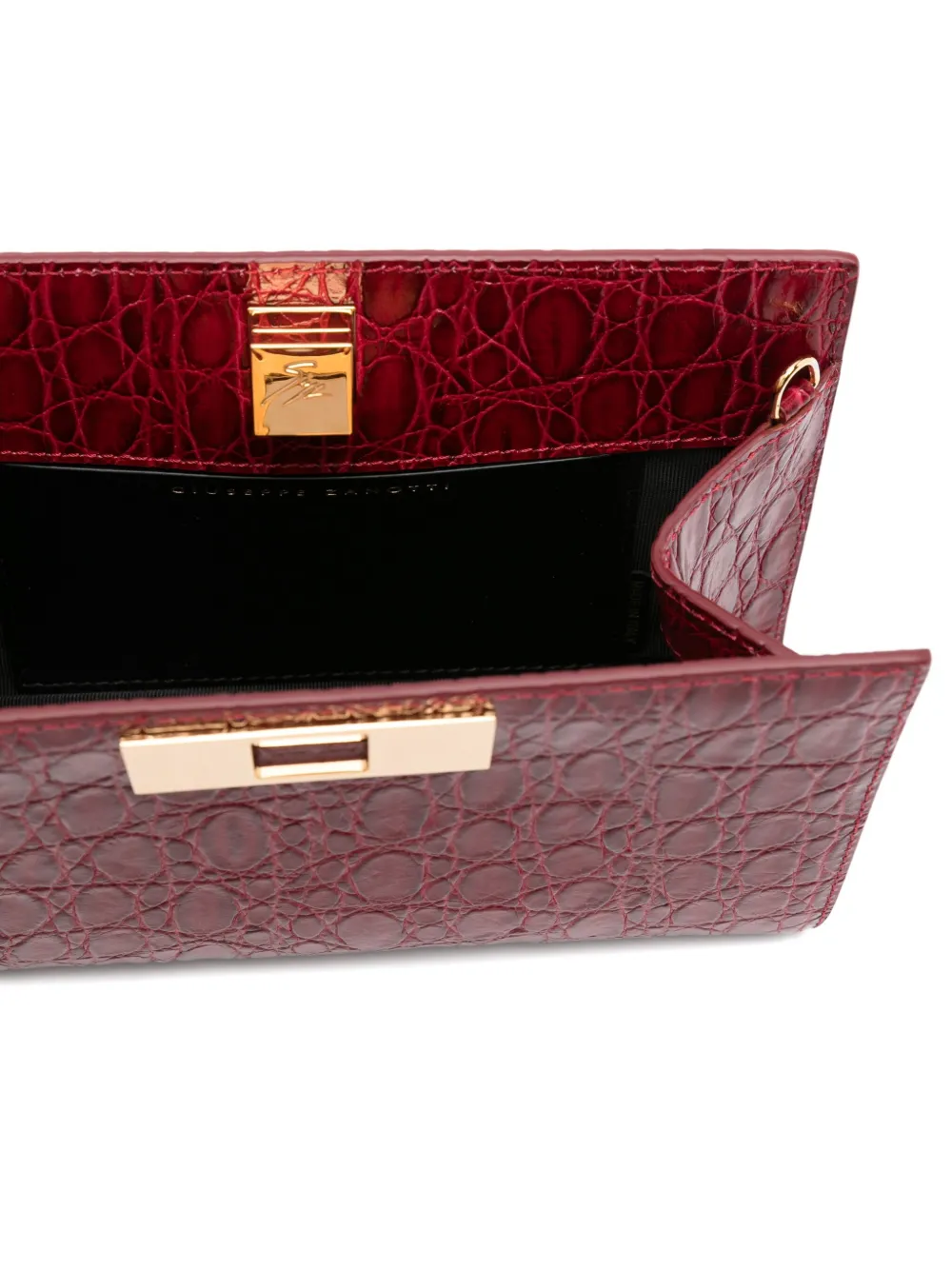 Giuseppe Zanotti Annhita clutch Rood