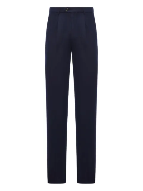 Brunello Cucinelli pleated cotton trousers