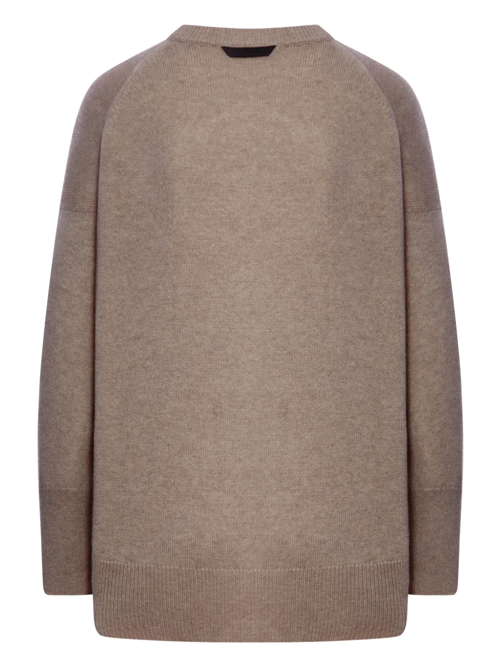 Brunello Cucinelli Kasjmier trui met ronde hals Beige