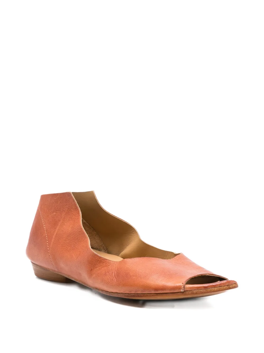 Kudeta Flatjes met open neus - Bruin