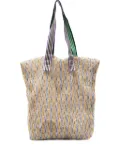 Épice Kanpur geometric-pattern tote bag - Yellow