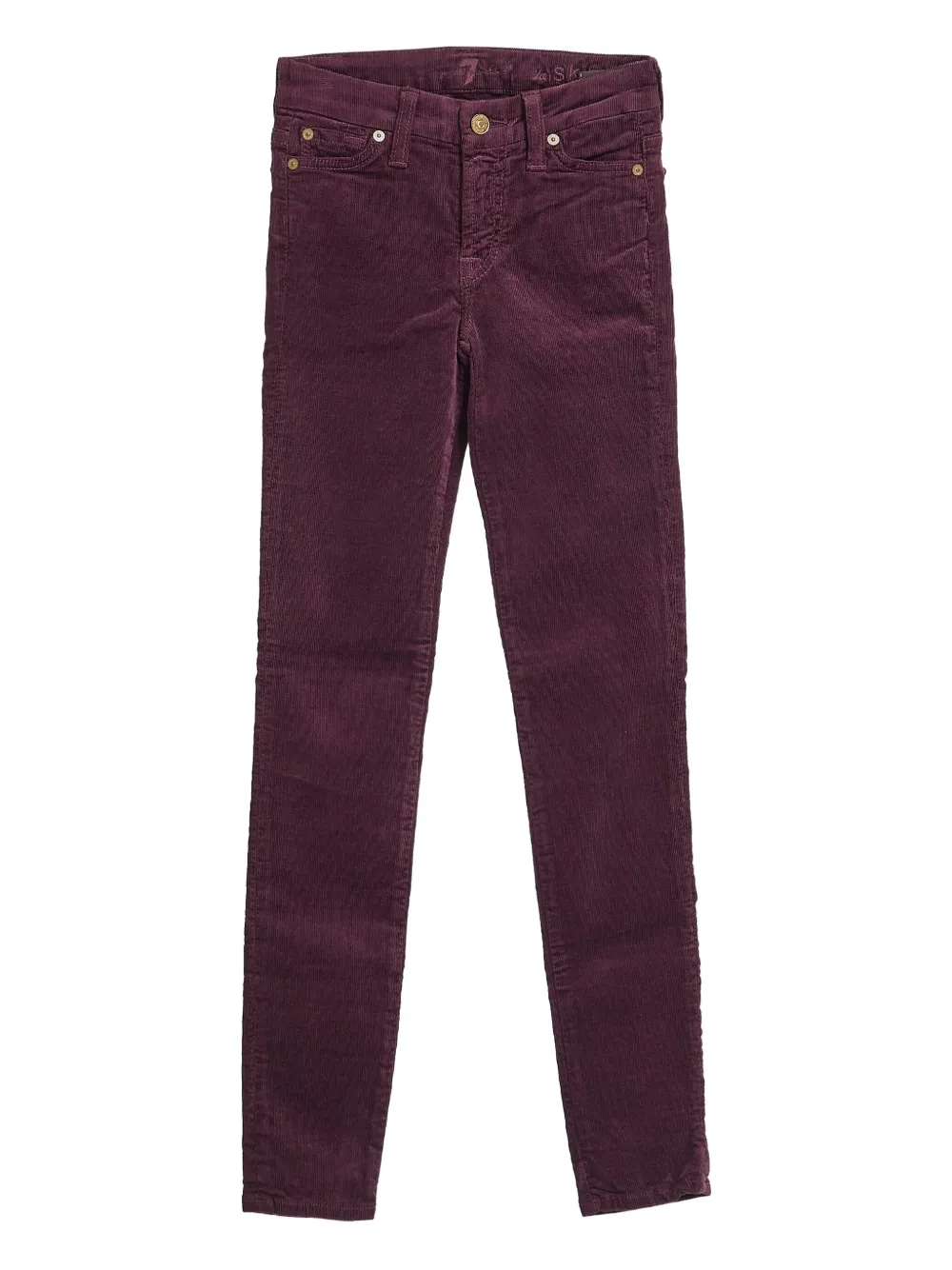 7 For All Mankind corduroy trousers Rood