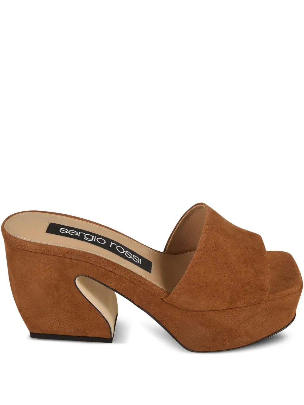Sergio Rossi 90mm suede sandals Brown