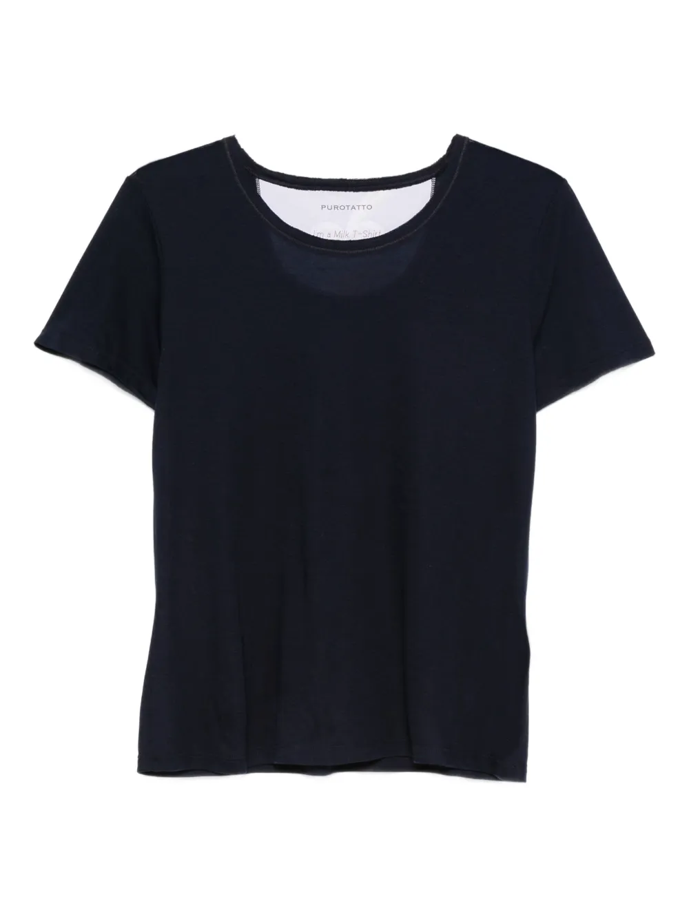Purotatto round-neck T-shirt | Blue | Image 1