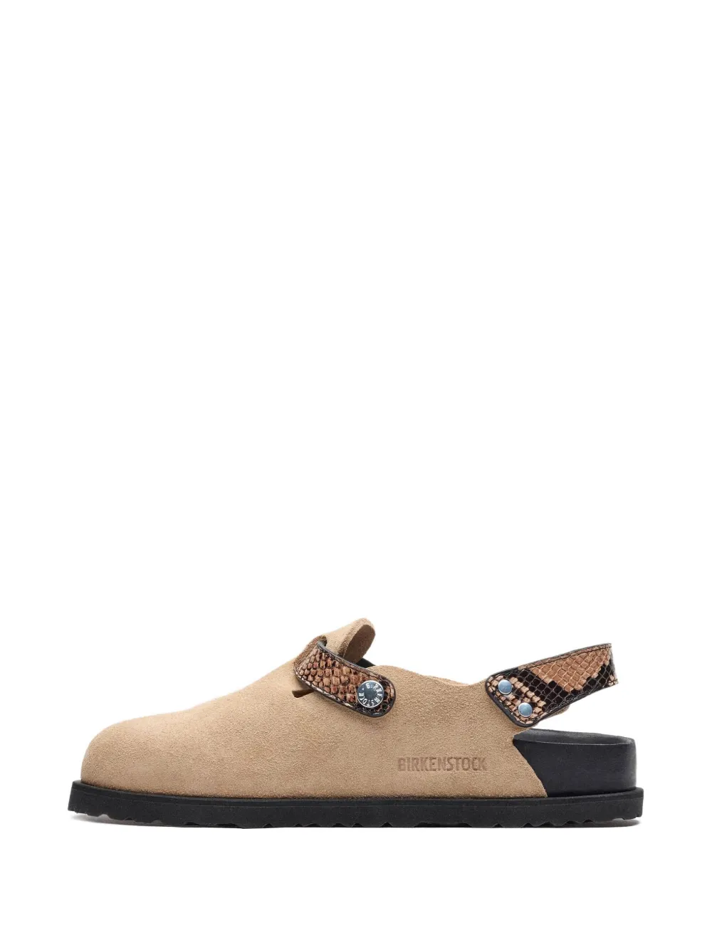 Birkenstock Tokio II Lined 1774 buckle mules Neutrals