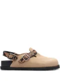 Birkenstock Tokio II Lined 1774 buckle mules - Neutrals