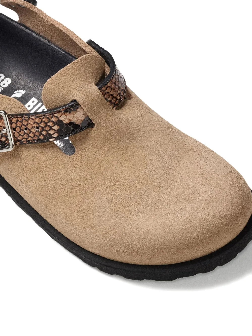 Birkenstock Tokio II Lined 1774 buckle mules Neutrals