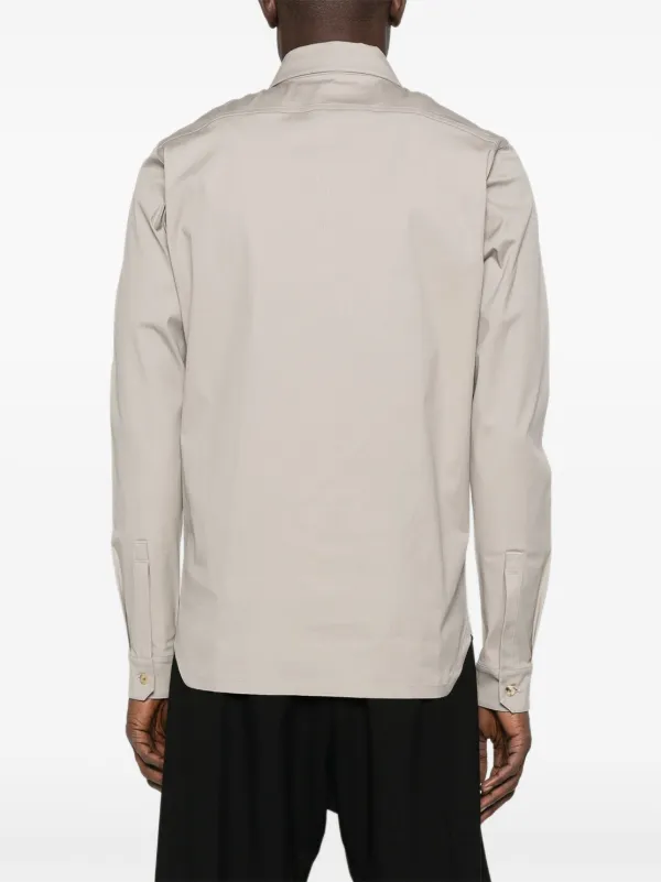 Rick Owens ロングスリーブ シャツ | ニュートラル | FARFETCH JP