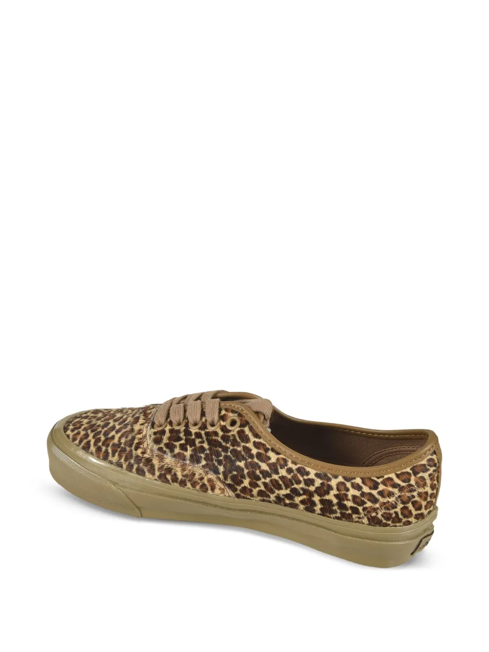 Vans leopard-print sneakers Brown