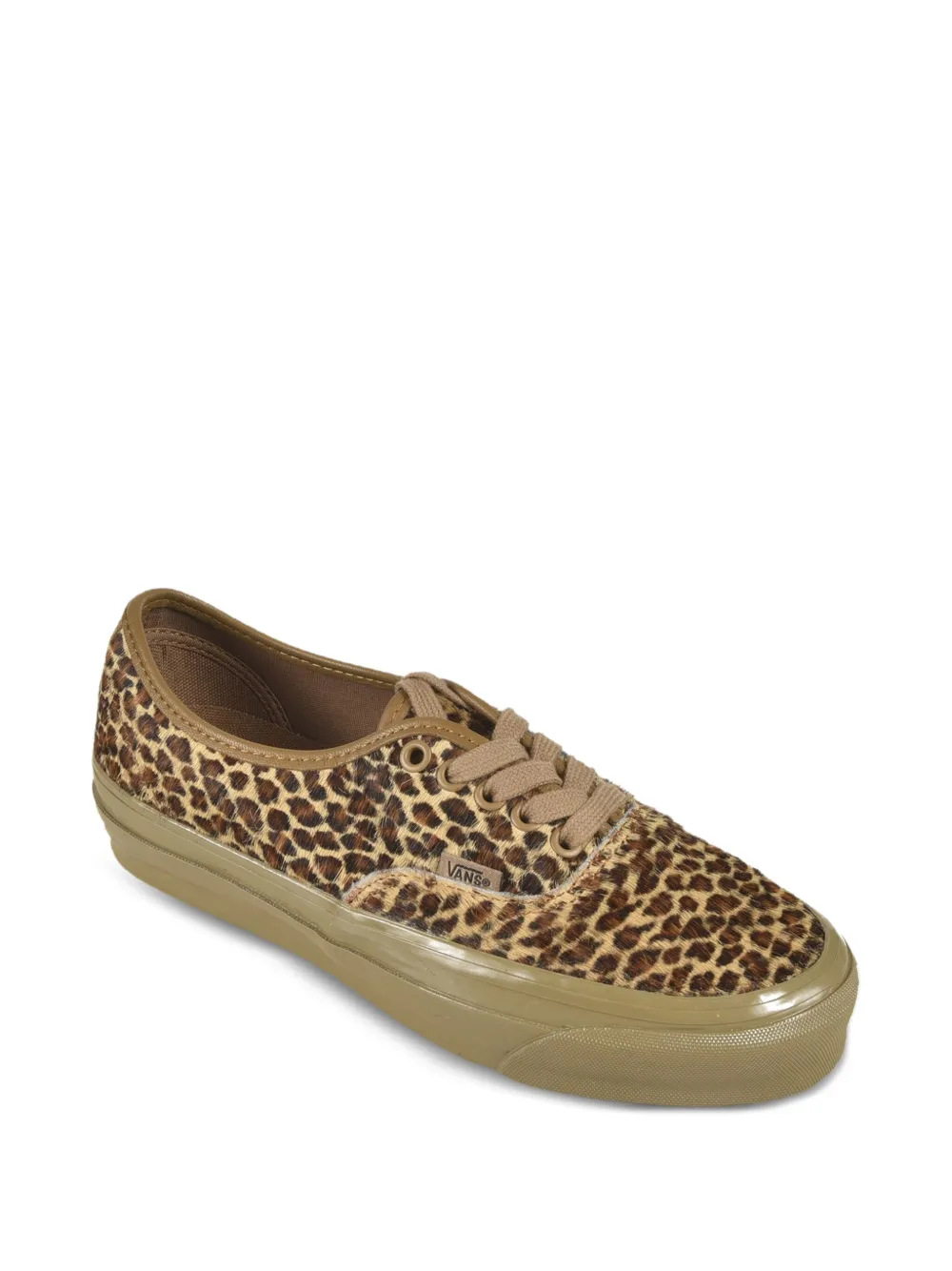 Vans leopard-print sneakers Brown