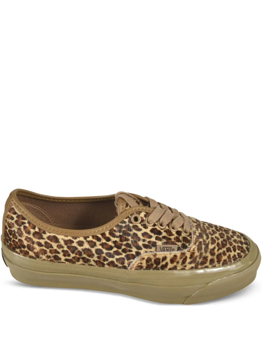 Vans leopard-print sneakers Brown