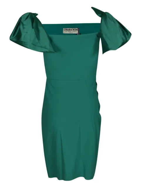 CHIARA BONI La Petite Robe bow-detail mini dress