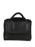 Orciani Scooby leather shoulder bag - Black