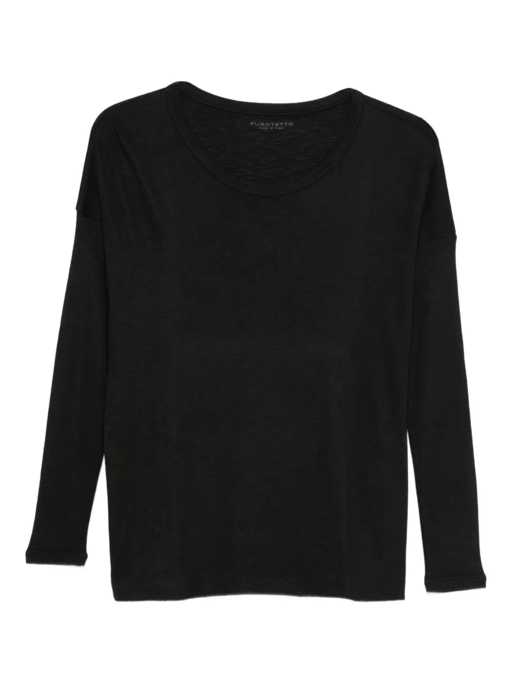 Purotatto long-sleeve T-shirt - Nero