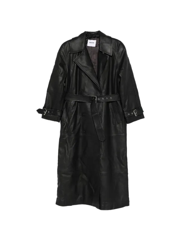 Sword Trench Coat Com Abotoamento Duplo | Preto | FARFETCH BR