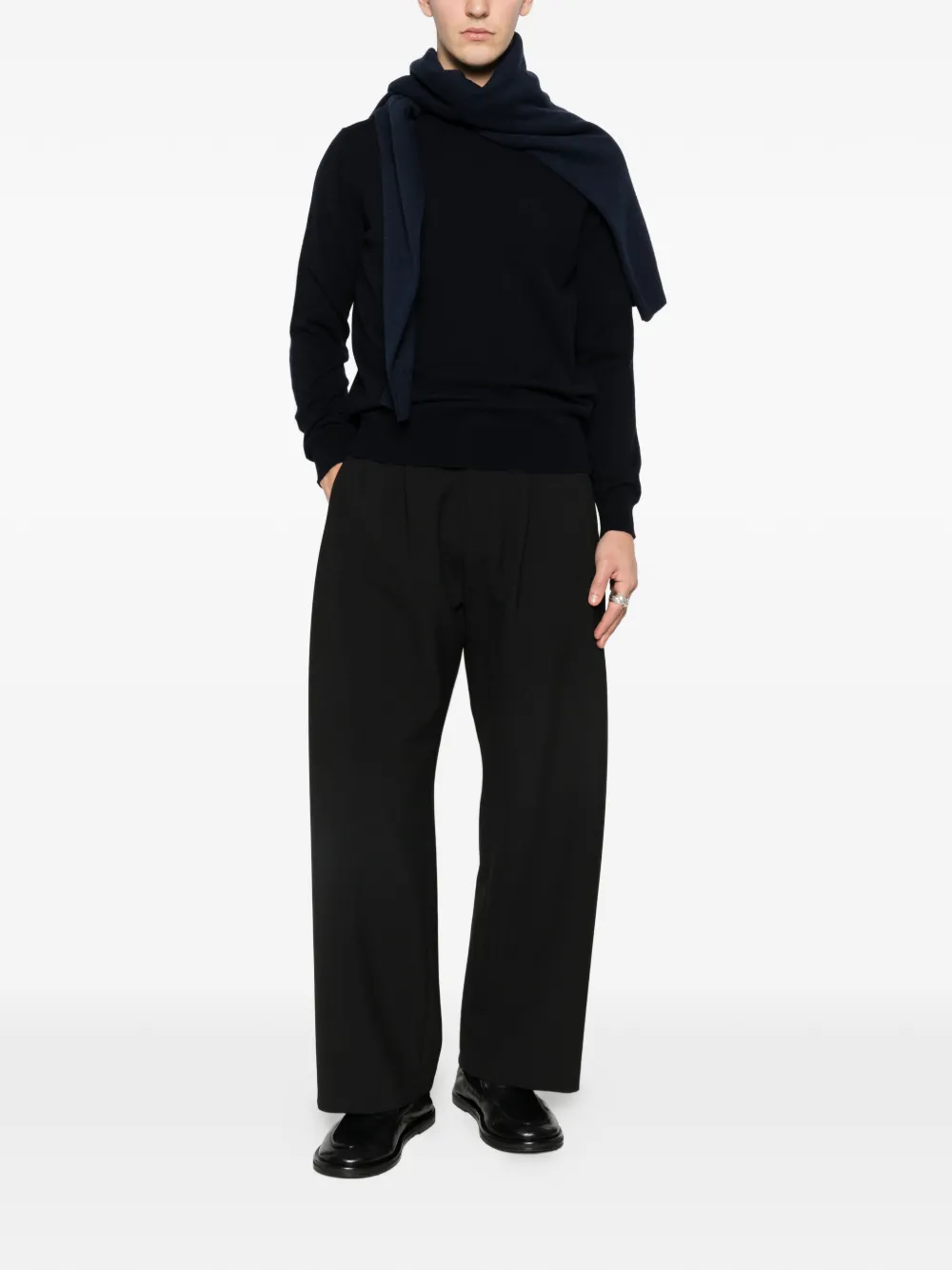 Kangra crew-neck sweater - Blauw