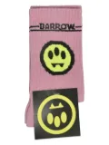 Barrow kids logo-jacquard socks - Pink
