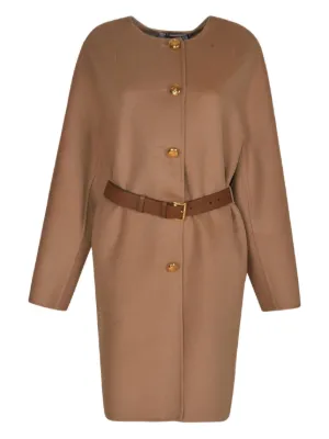Prada Single Breasted Coats for Women - Shop on FARFETCH