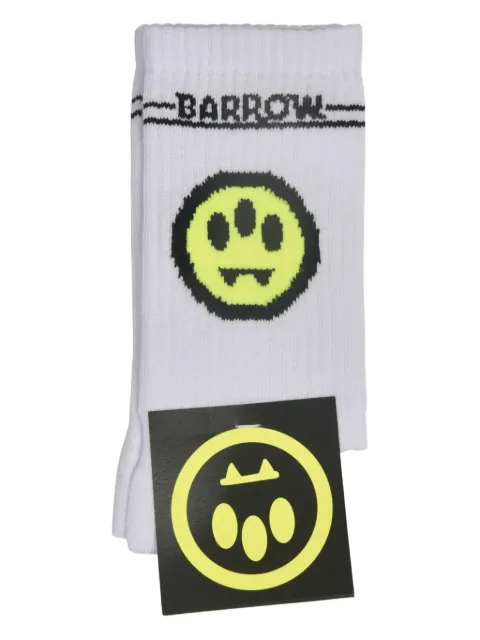 Barrow kids logo-jacquard socks