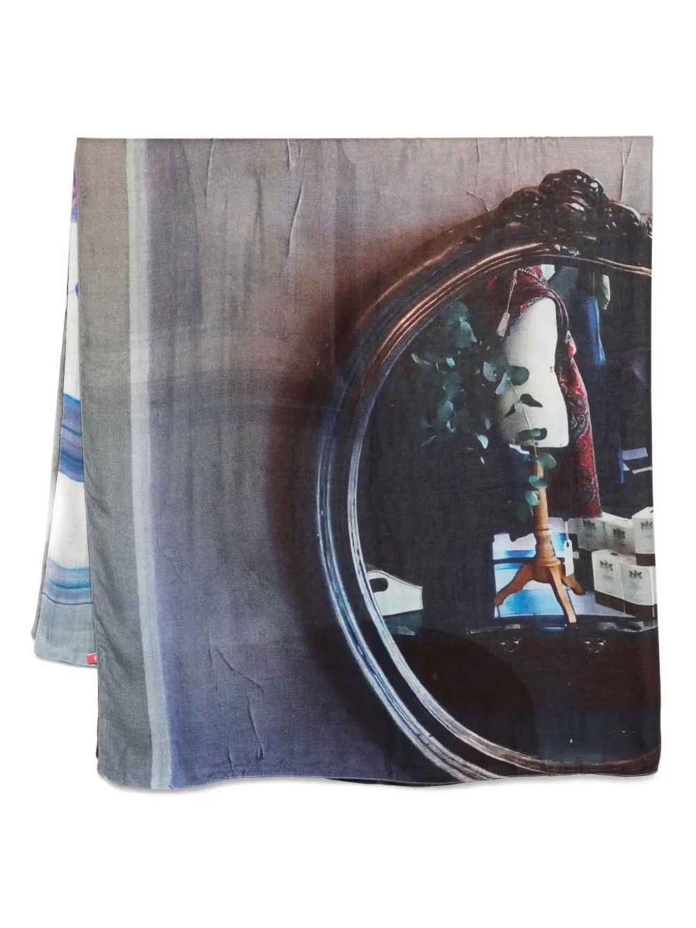 Talking Walls Boudoir Scarf In Brown