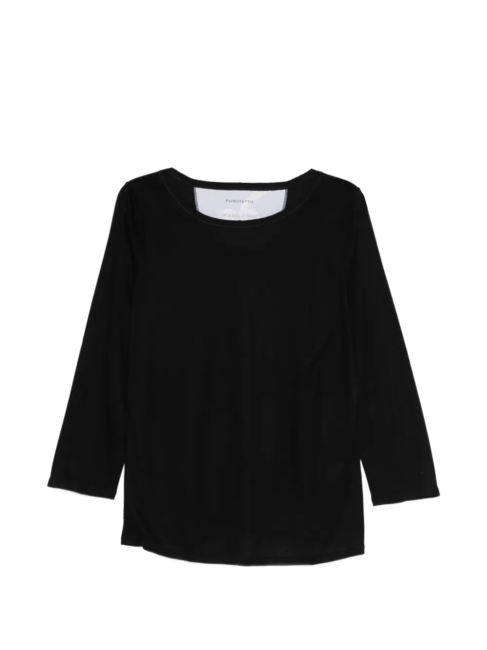 Purotatto long sleeve T-shirt - Nero