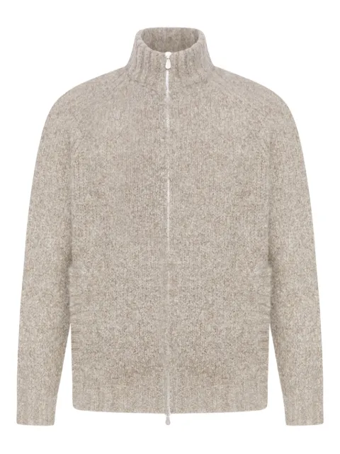 Brunello Cucinelli high-neck zip-up cardigan