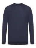Kiton crew-neck wool sweater - Blue