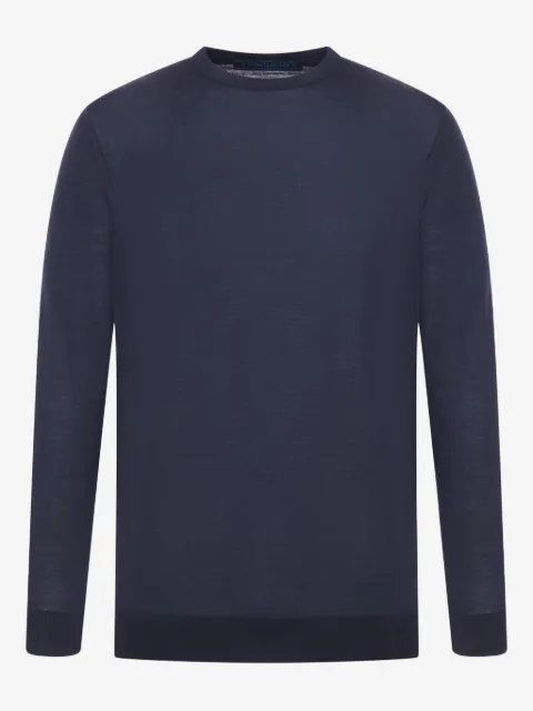 Kiton crew-neck wool sweater
