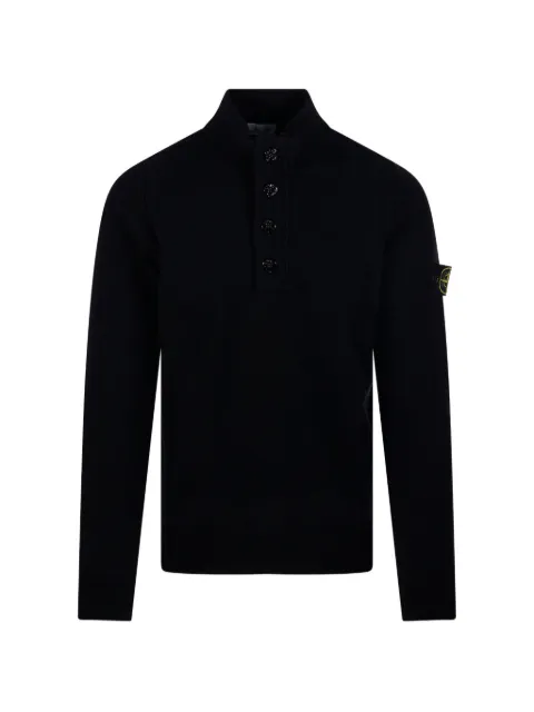 Stone Island wool sweater with logo