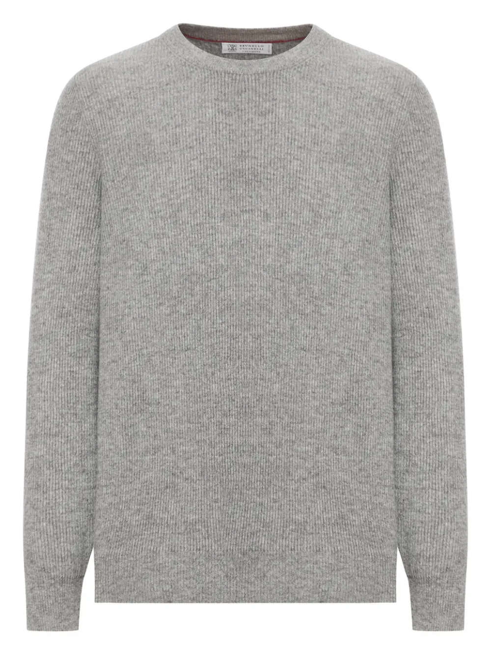 Brunello Cucinelli ribbed cashmere sweater - Grey