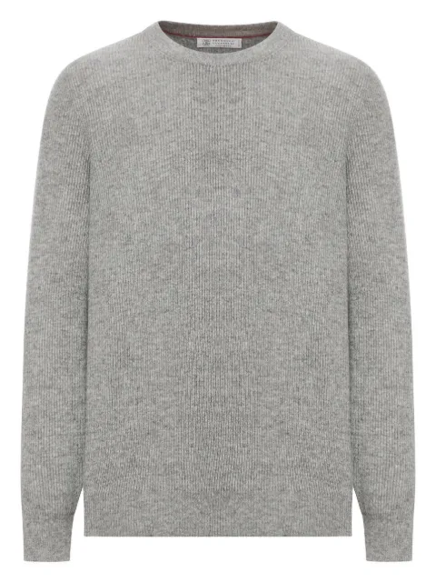 Brunello Cucinelli ribbed cashmere sweater