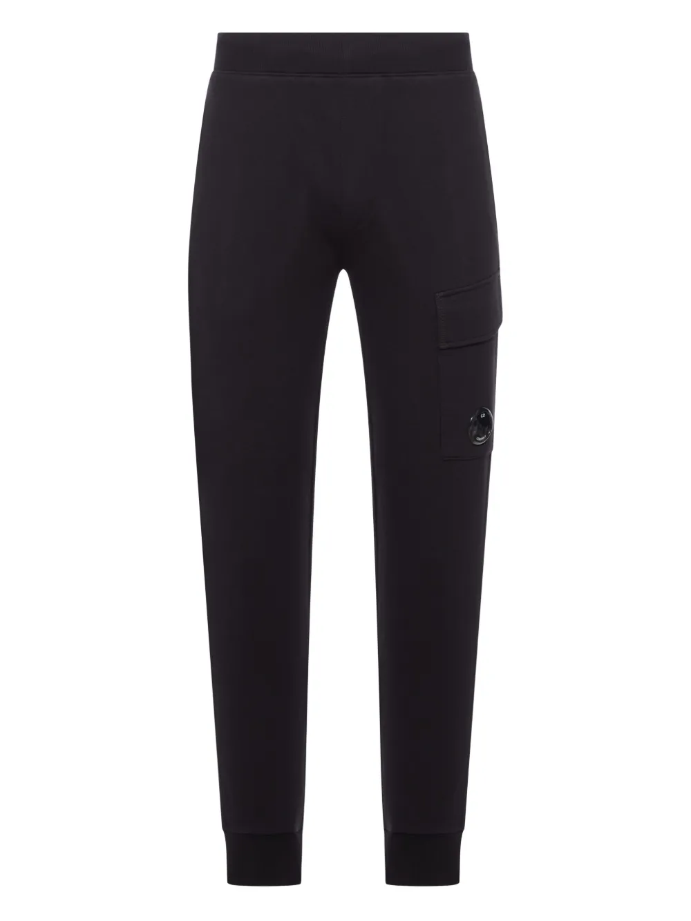 C.P. Company lens-pocket cotton track pants Zwart