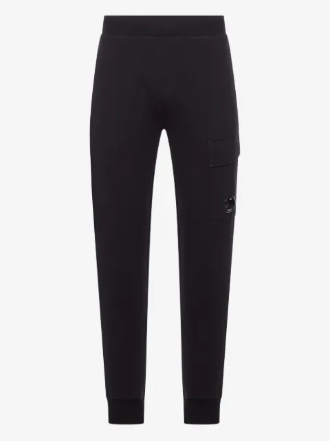 C.P. Company diagonal raised fleece cargo Lens sweatpants